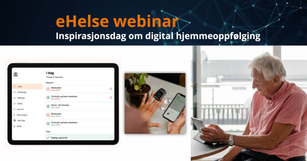 NetNordic eHelse – Inspirasjonsdag om digital hjemmeoppfølging
