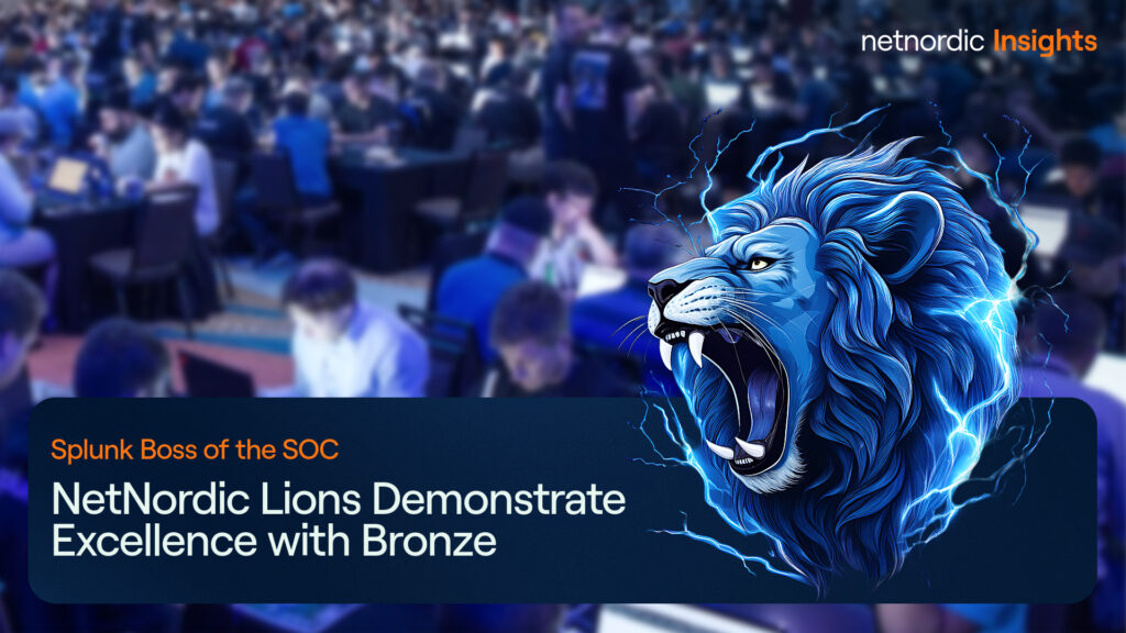 NetNordic Lions vinner bronse i Splunk’s Boss of the SOC