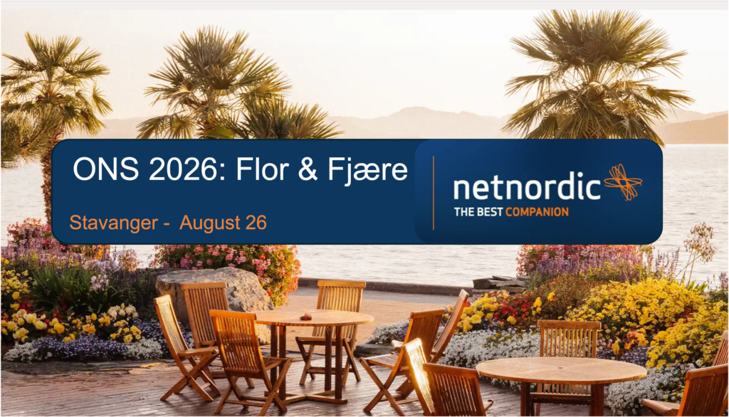 Welcome to Flor & Fjære 2026