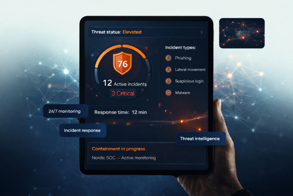 Aktiv sikkerhetsovervåking SOC
