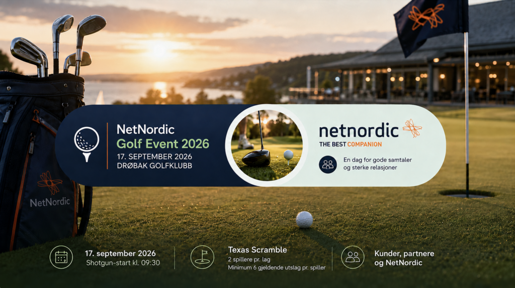 NetNordic Golfturnering 2026